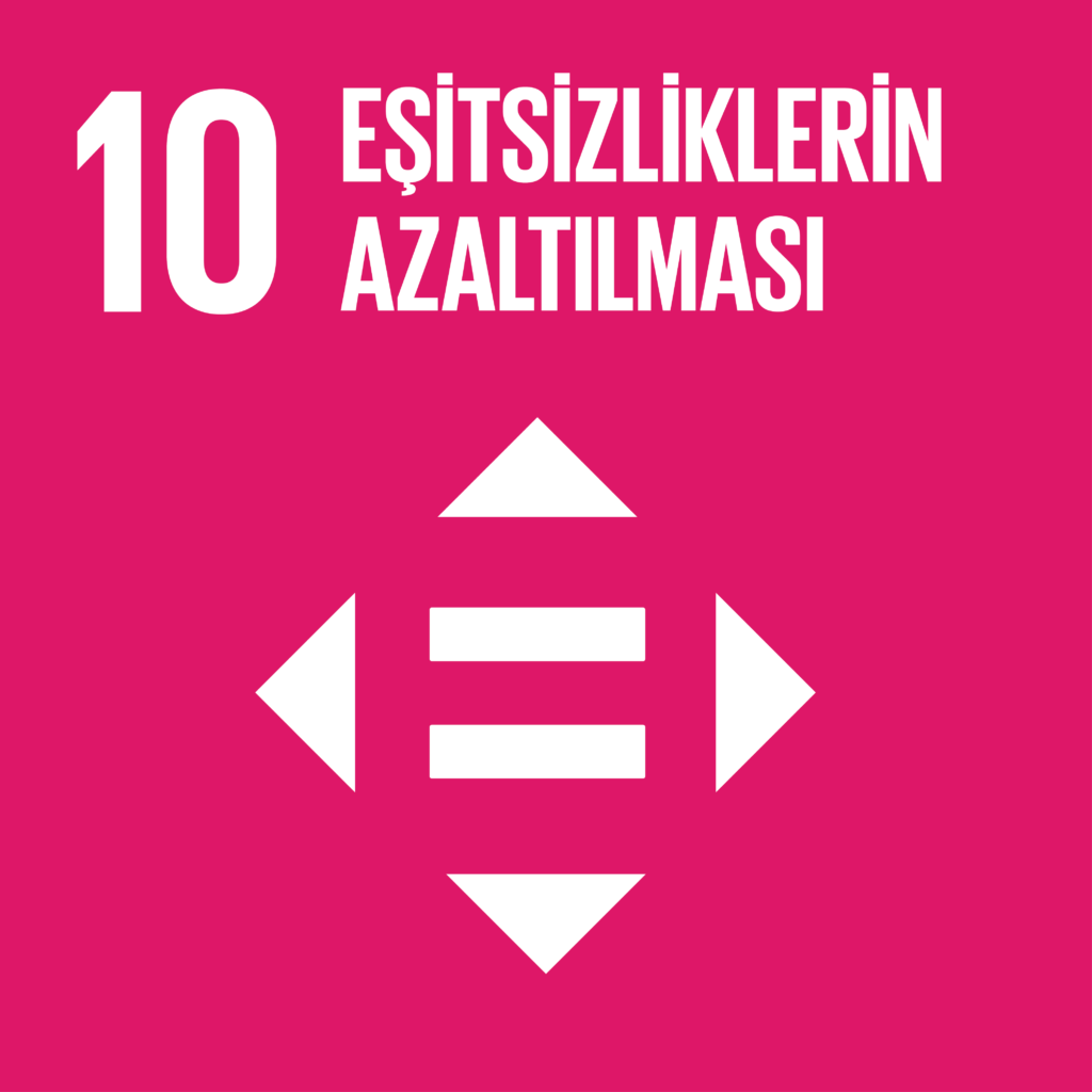SDG 10 Sürdürülebilir Kalkınma Amacı 10 - Eşitsizliklerin Azaltılması