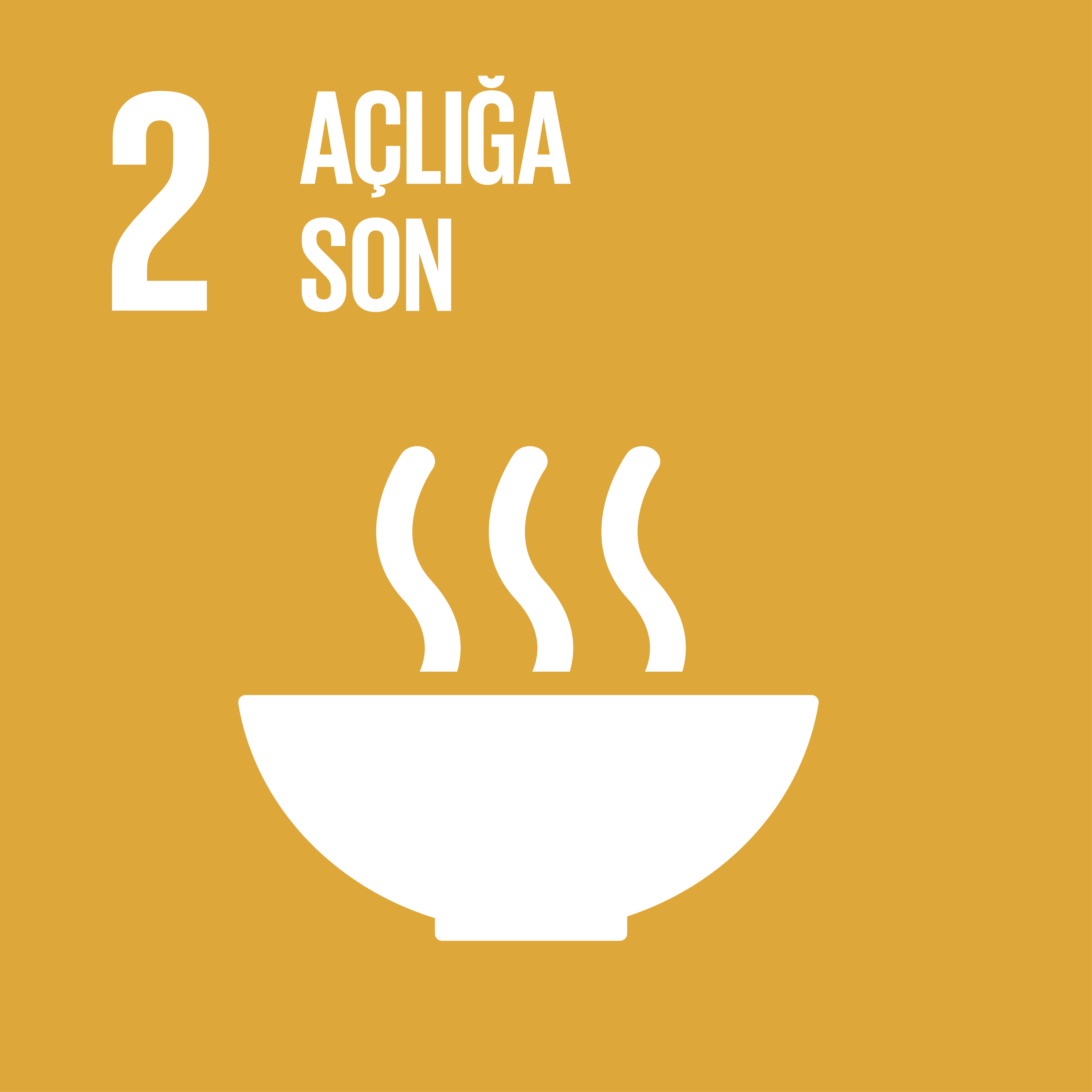 SDG 2 Sürdürülebilir Kalkınma Amacı 2 - Açlığa Son