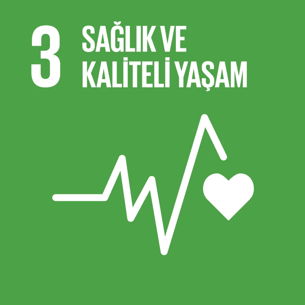 SDG 3 Sürdürülebilir Kalkınma Amacı 3 - Sağlık ve Kaliteli Yaşam