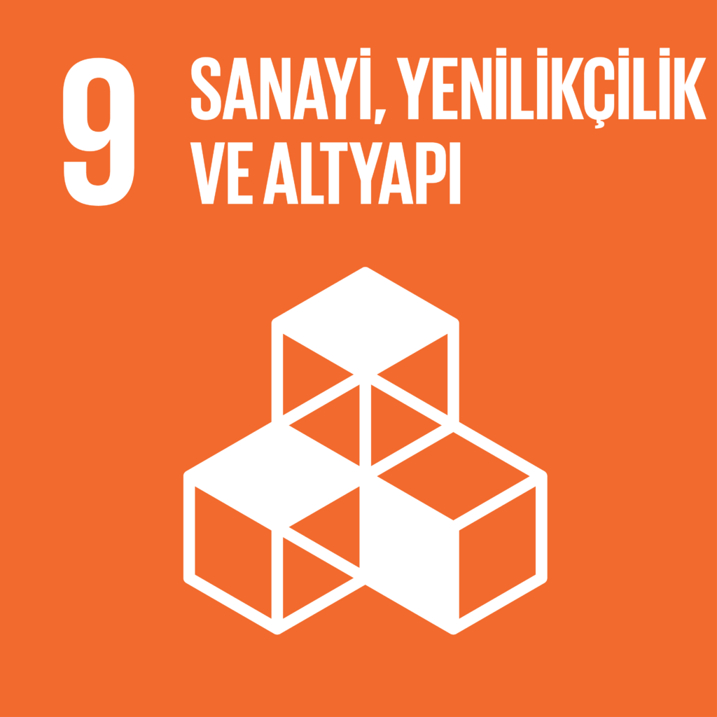 SDG 9 Sürdürülebilir Kalkınma Amacı 9 - Sanayi, Yenilikçilik ve Altyapı